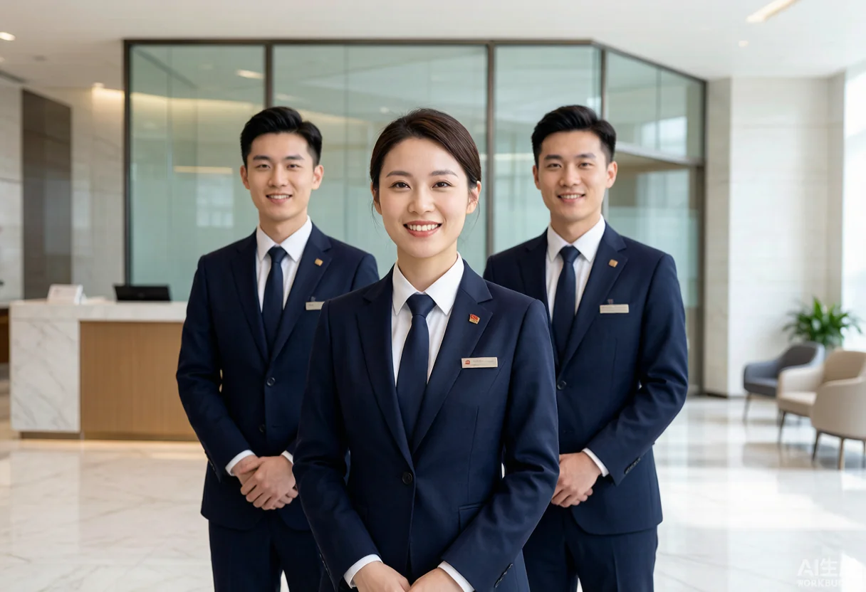 金融职业装 - 东兴证券股份有限公司 - Finance & Banking Uniform Case Study solution photo - 金融银行 workwear