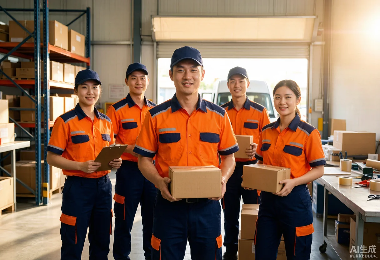 物流制服 - 吉天物流有限公司 - Logistics & Express Uniform Case Study project photo 3 - 物流快递 custom clothing