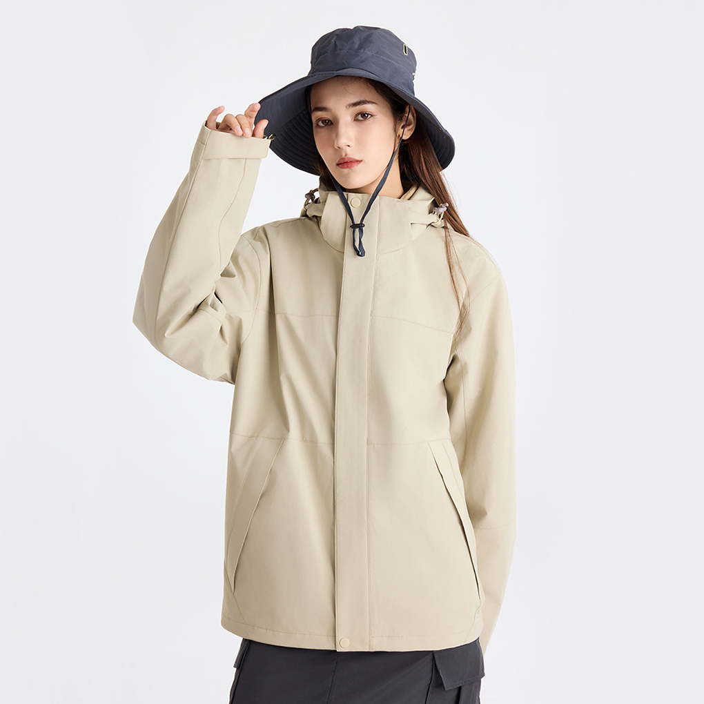HT048-024-1 Unisex North Face Style DuPont Four-Proof Three-in-One Protective Two-Piece Set