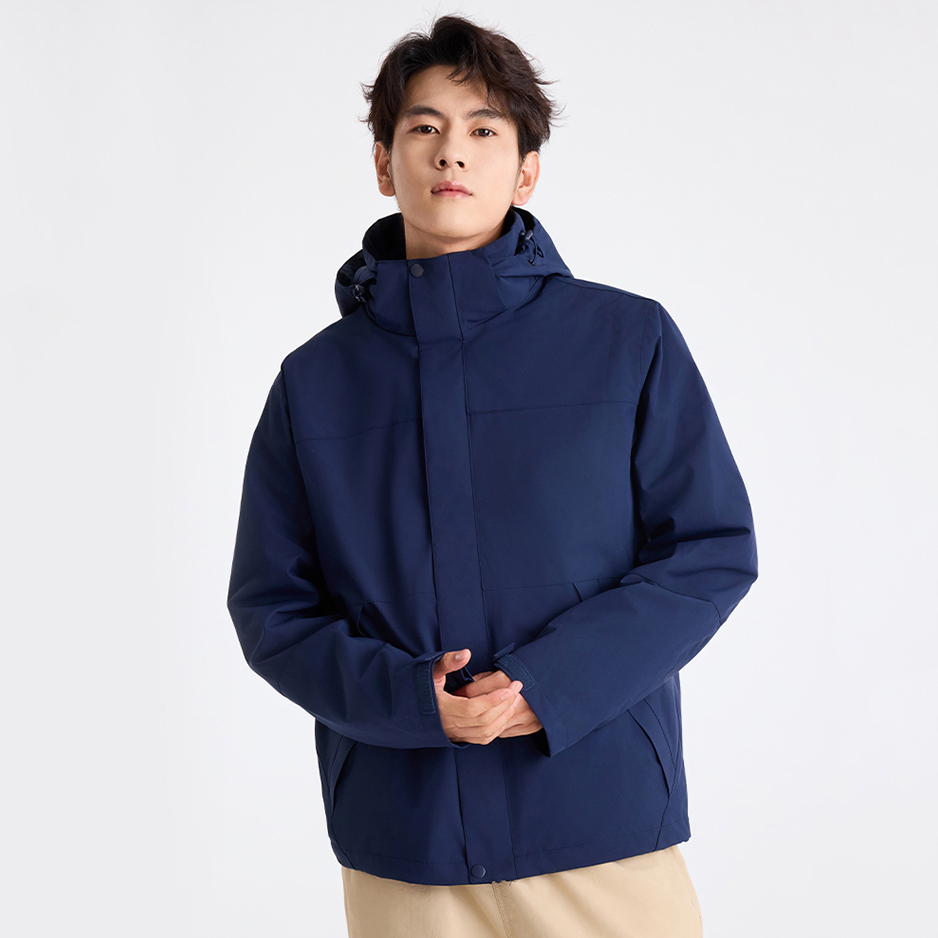 HT048-024-1 Unisex North Face Style DuPont Four-Proof Three-in-One Protective Two-Piece Set