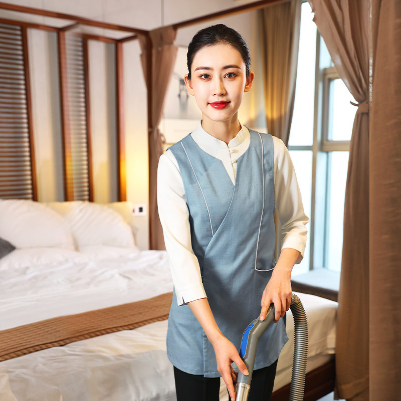 HT032-1191女秋冬保洁服