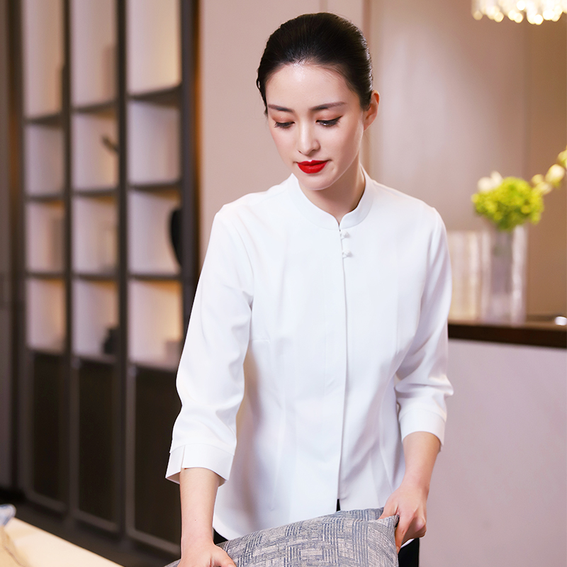 HT032-1191女秋冬保洁服