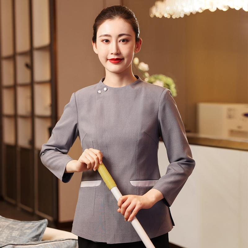 HT032-1304-20女秋冬保洁服