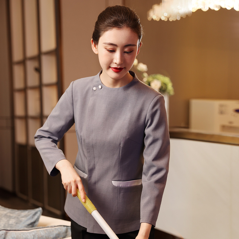 HT032-1304-20女秋冬保洁服