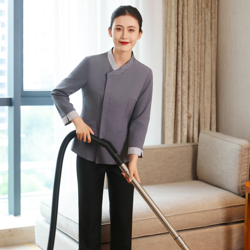 HT032-1324女秋冬保洁服