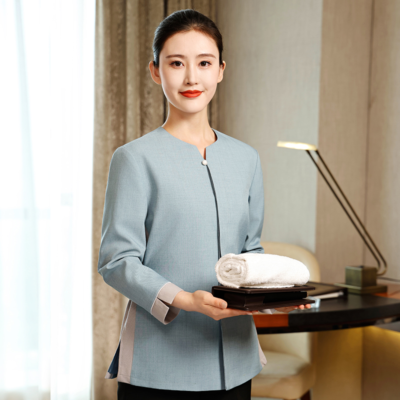 HT032-1515-24女秋冬保洁服