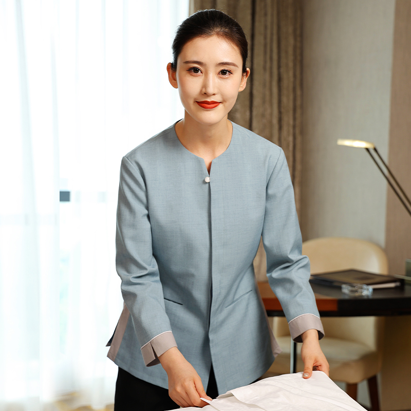 HT032-1515-24女秋冬保洁服