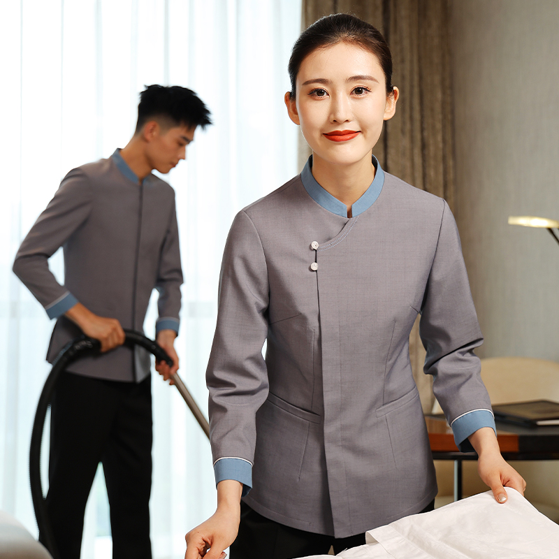 HT032-1517男女秋冬保洁服