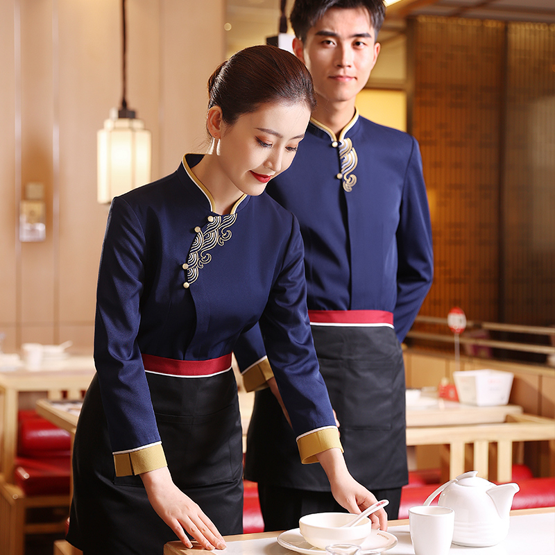 HT032-1088与HT032-1089与Q123-11中式服务员服装