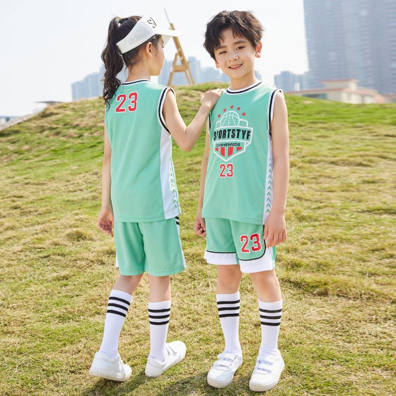 HT054-2222夏季速干网眼短袖球服三件套
