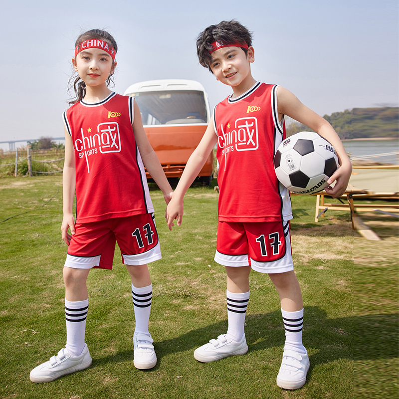 HT054-2223夏季速干网眼短袖球服三件套
