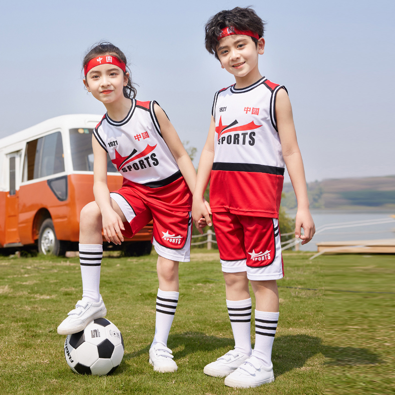 HT054-2225夏季速干网眼短袖球服三件套