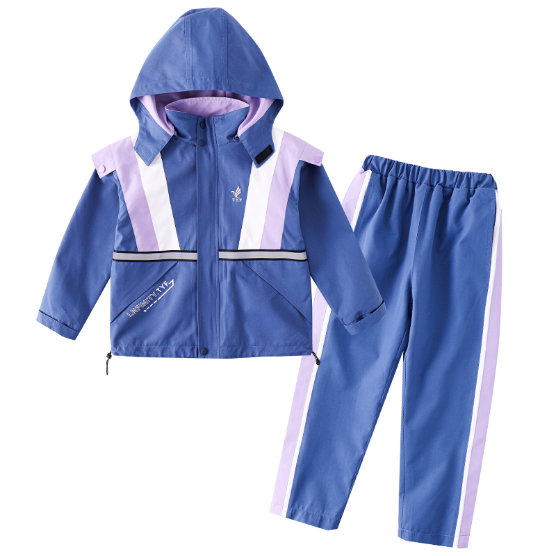 HT054-2192冬季摇粒绒内胆冲锋衣+裤子三件套