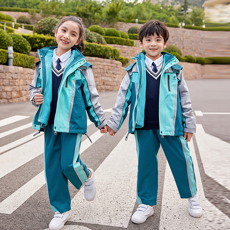 HT054-2193 – Winter Shell Jacket, Fleece Liner, and Pants Three-Piece Set