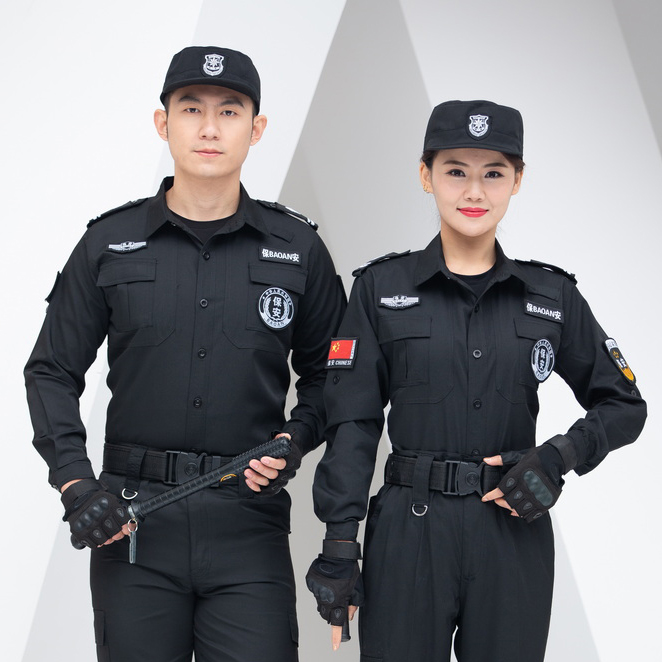 HT045-490特勤斜纹夏长保安服