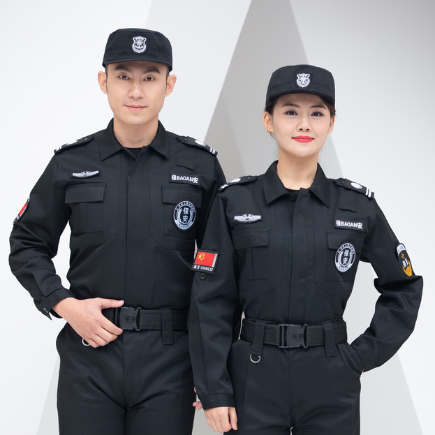 HT045-491特勤斜纹春秋保安服